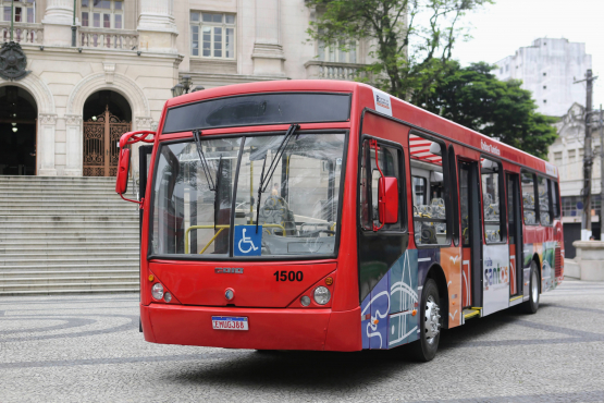 Onibus da Linha Visite Santos