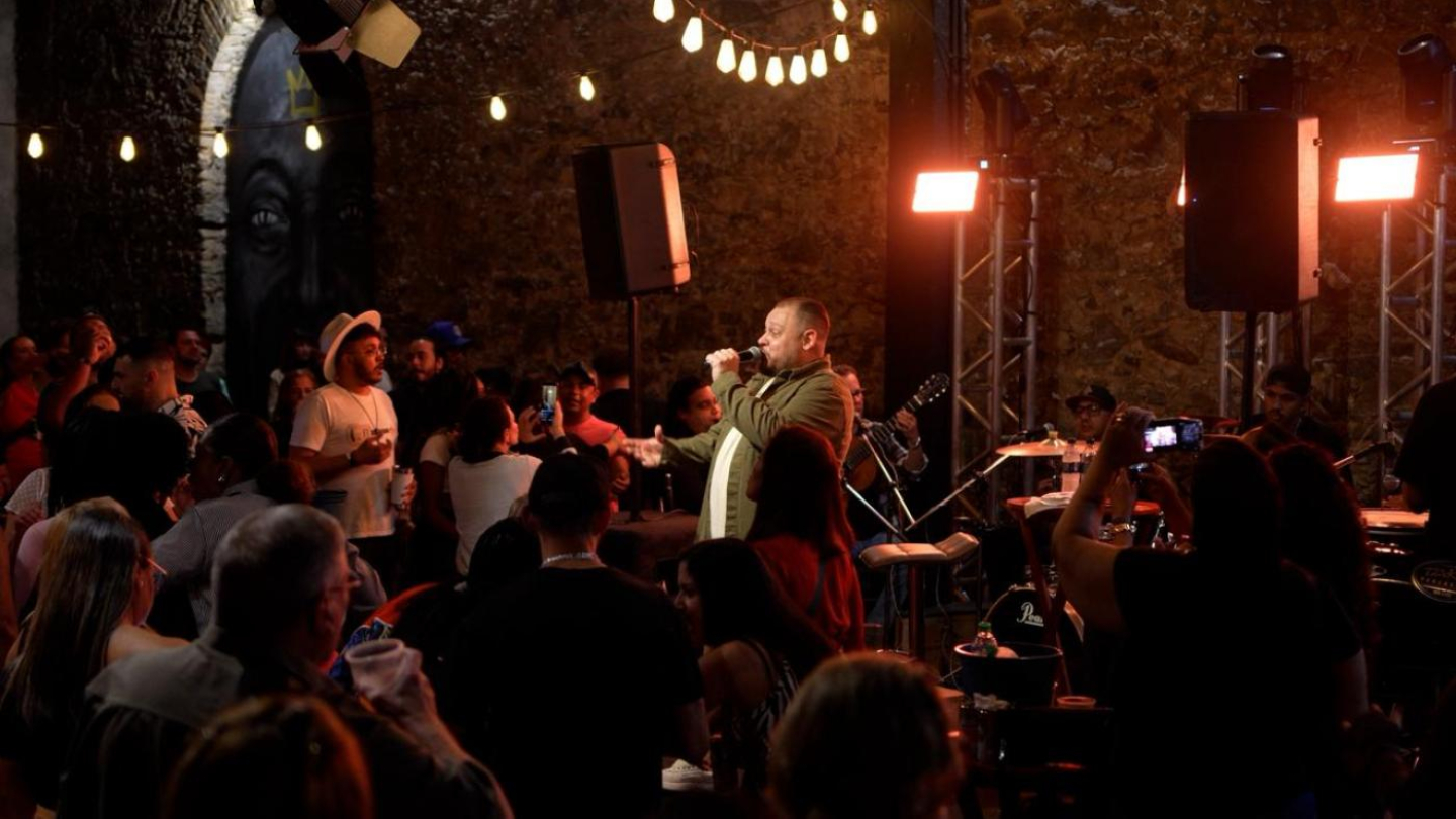 Apresentação de samba