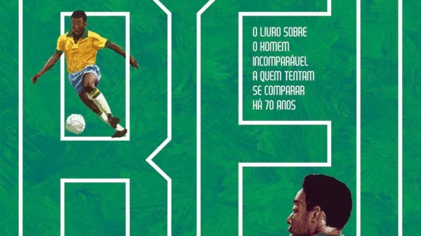 Capa do livro do Pelé