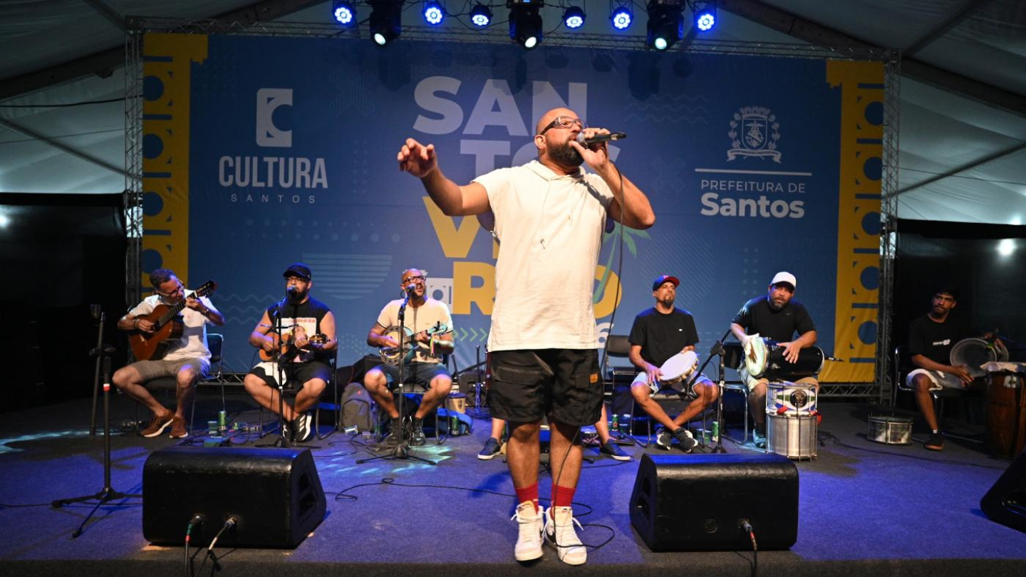 Banda se apresentando