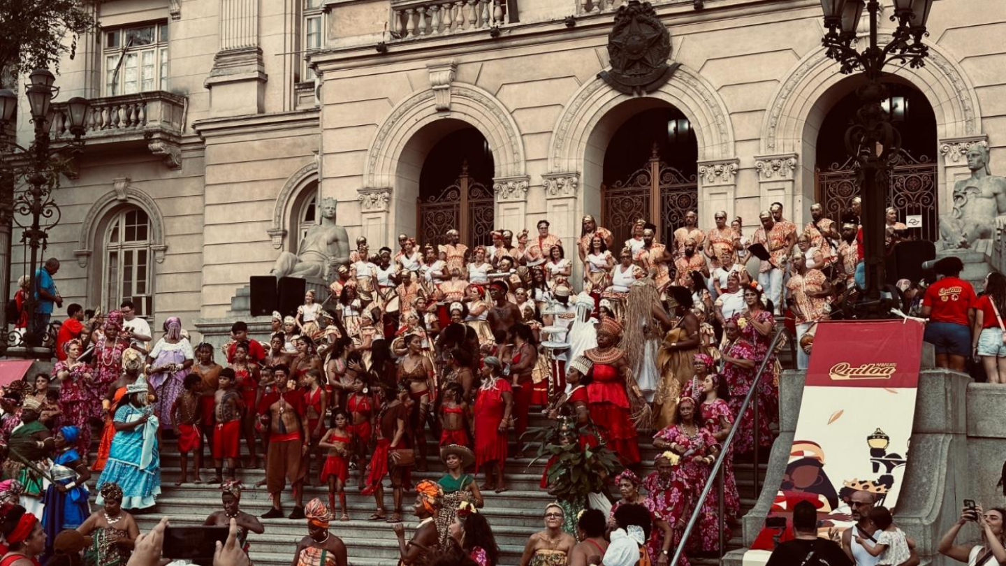 evento de maracatu no centro histórico