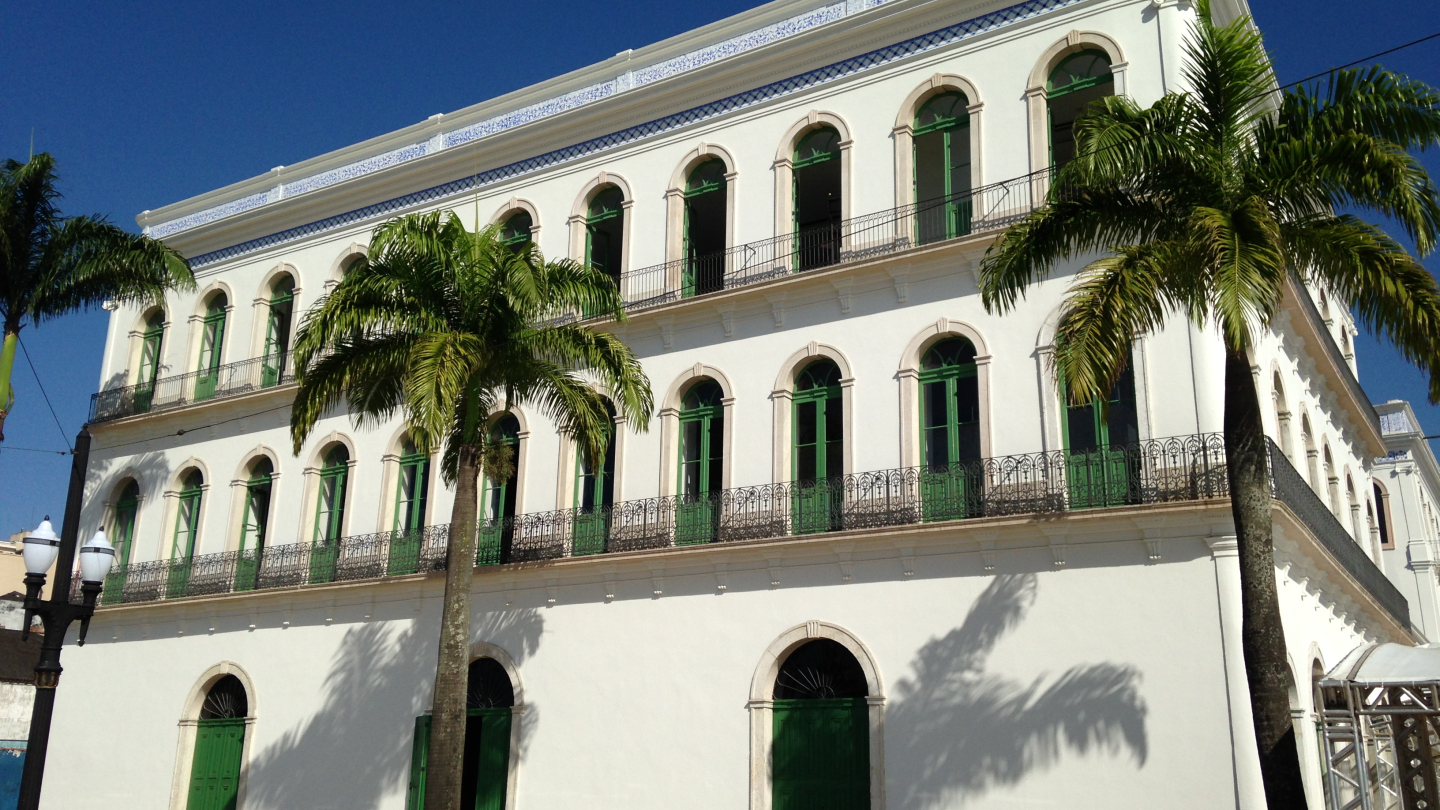 Fachada do Museu Pelé