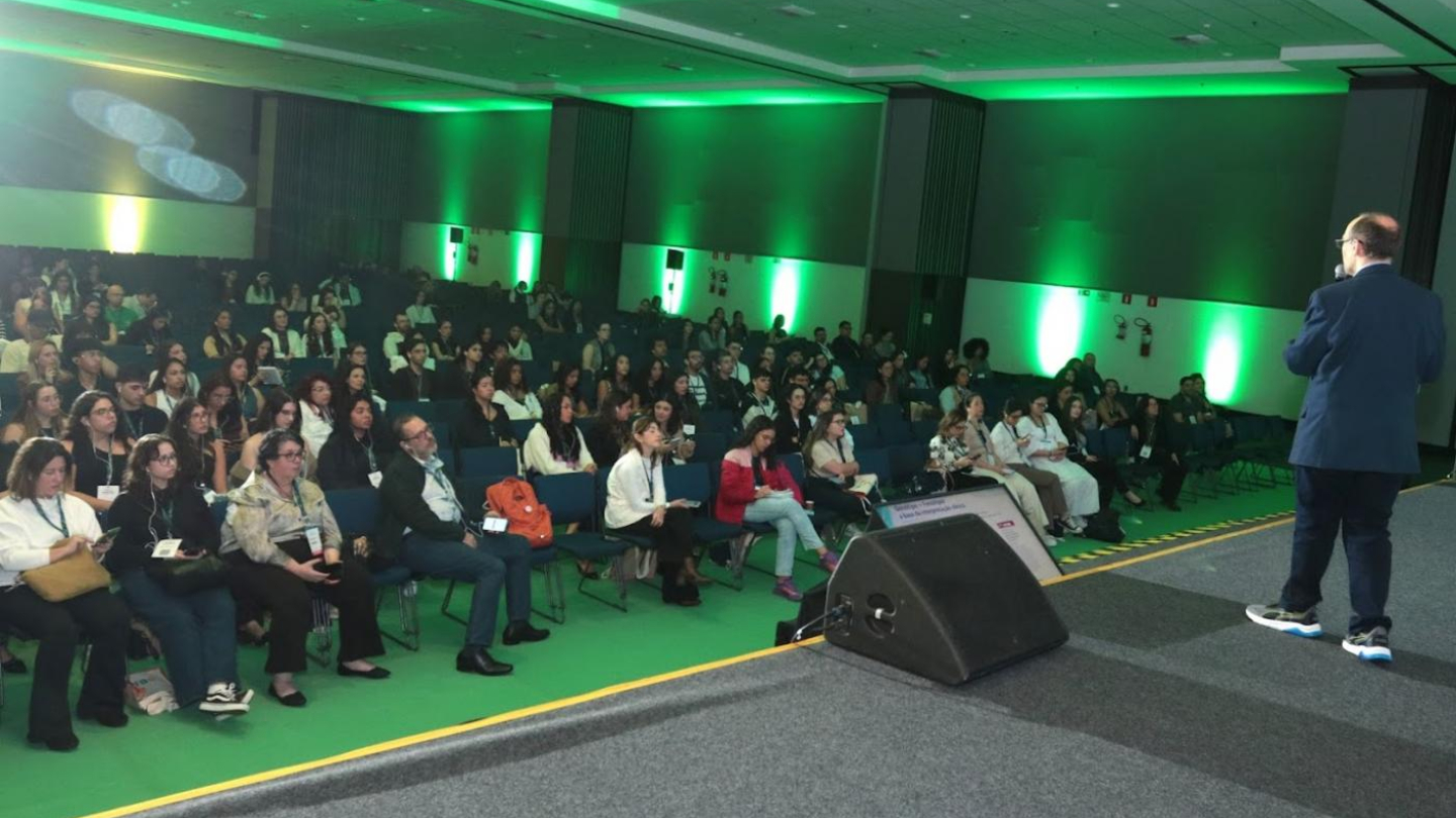 Congresso de Biomedicina no Santos Convention Center em Santos