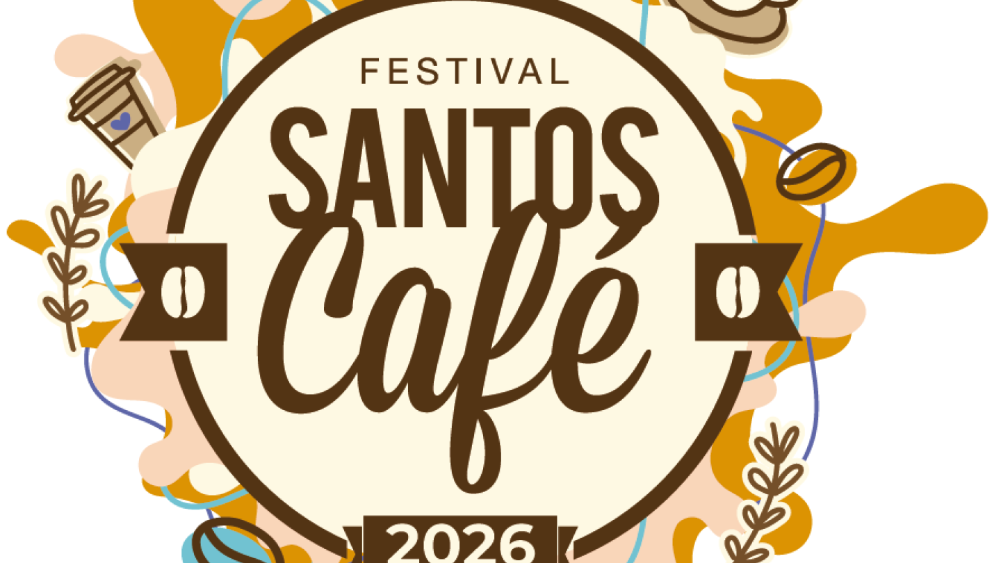 Logotipo Festival Santos Café 2026