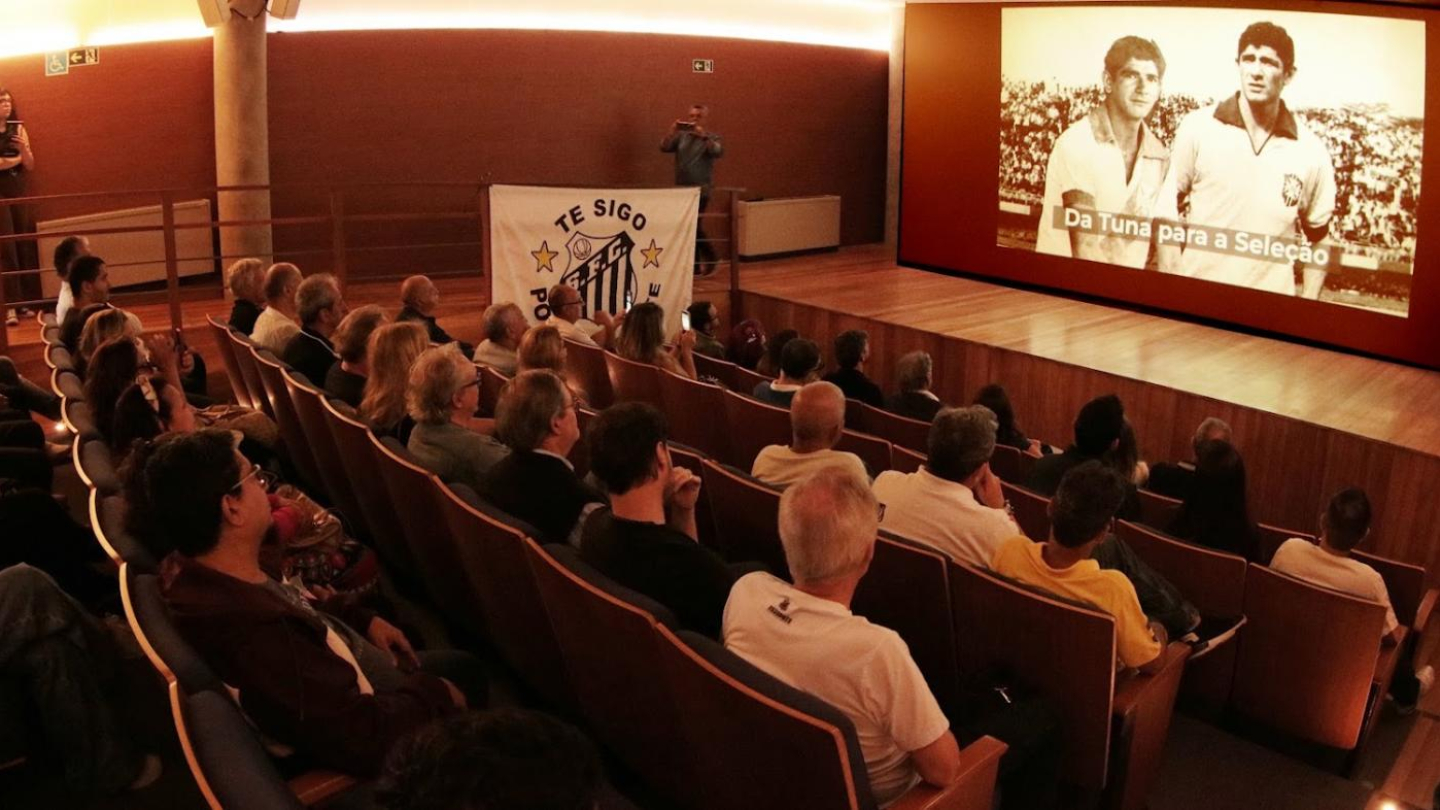 Documentário no Museu Pelé