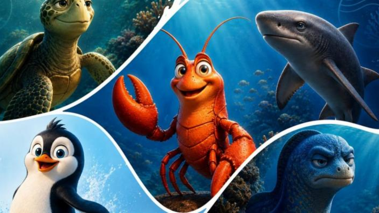 Animais do Aquário