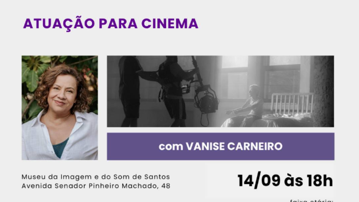 Oficina de cinema no MISS Santos