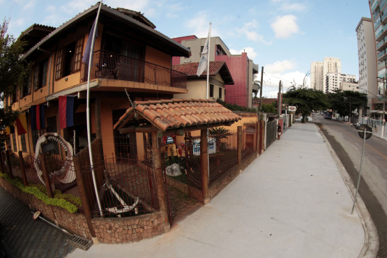 Fachada do Museu do mar