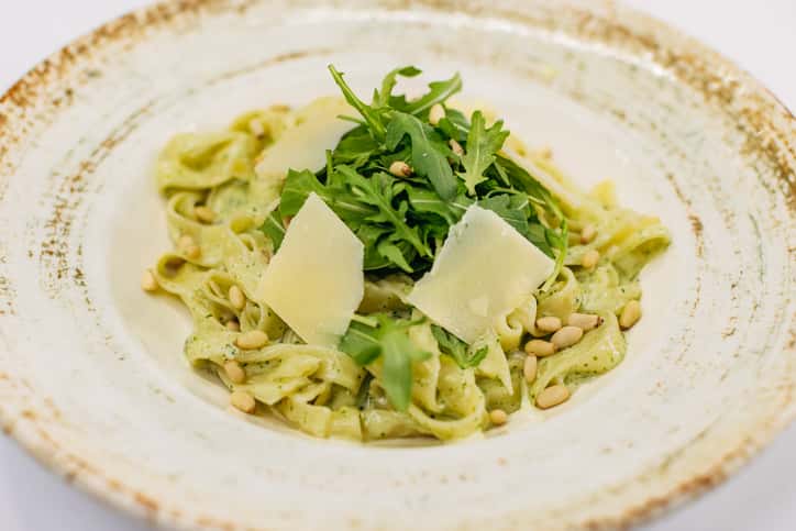 Talharim ao pesto