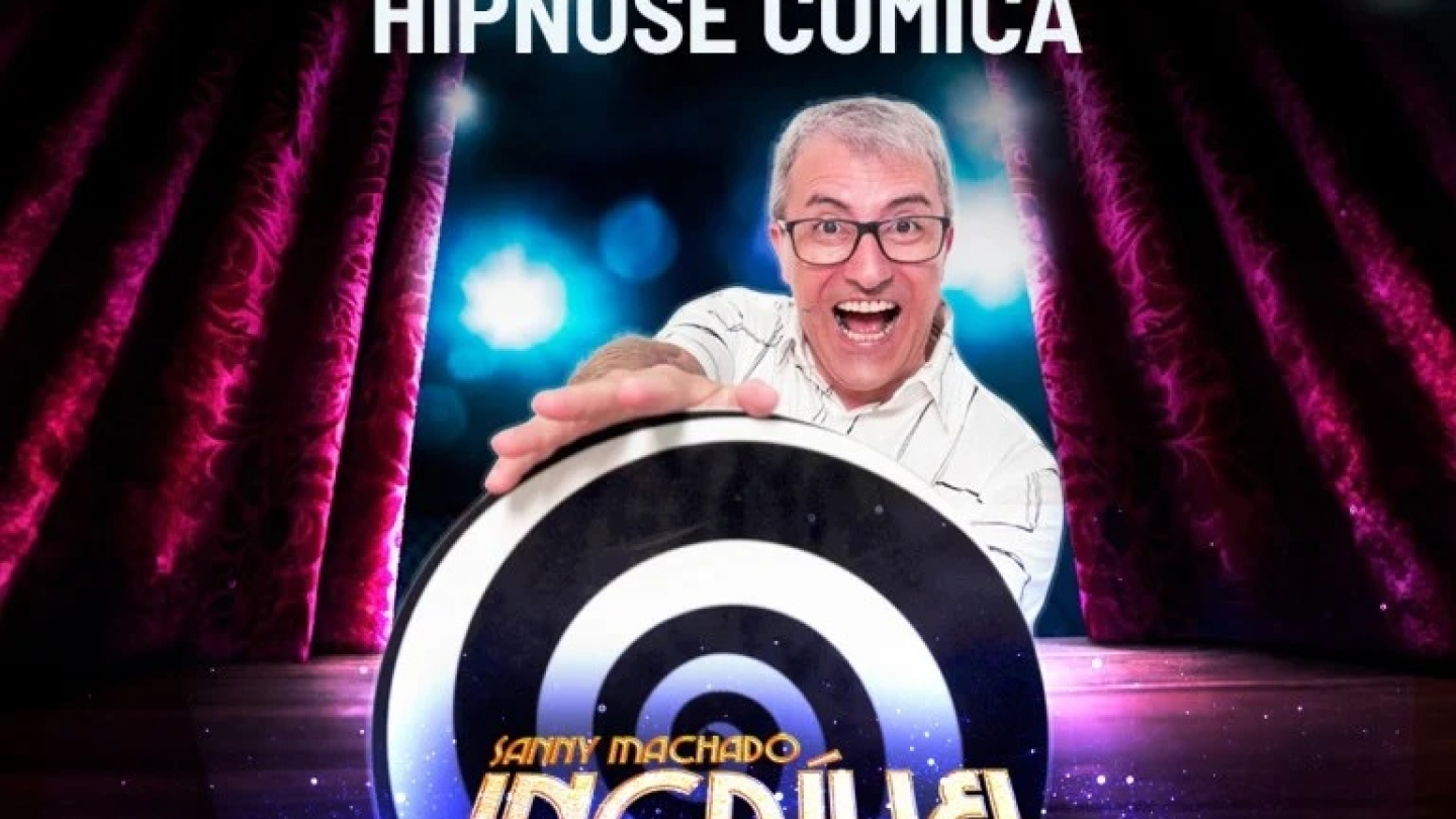Cartaz do show 'Incrivelmente Mágico', de hipnose cômica