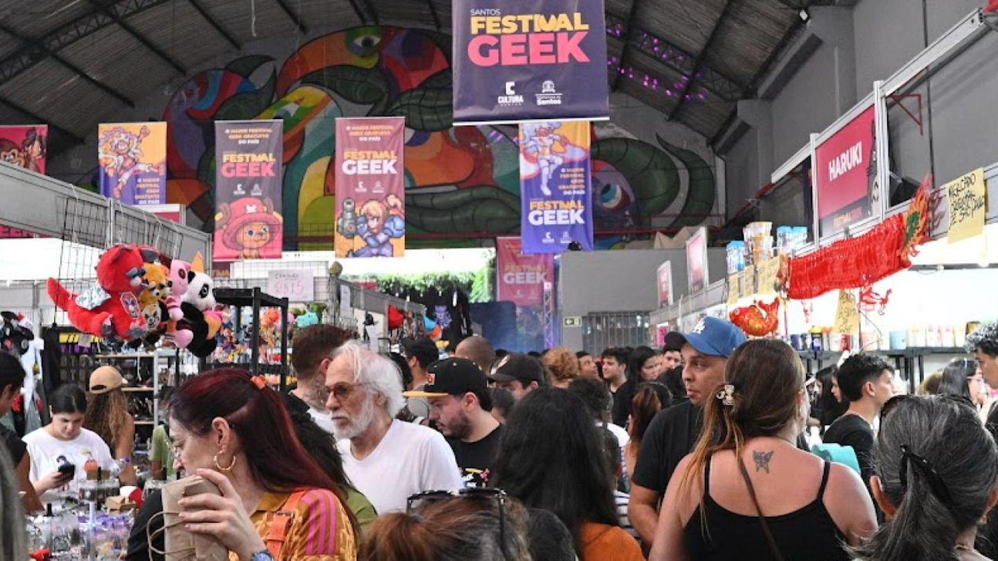 Público no Santos Geek