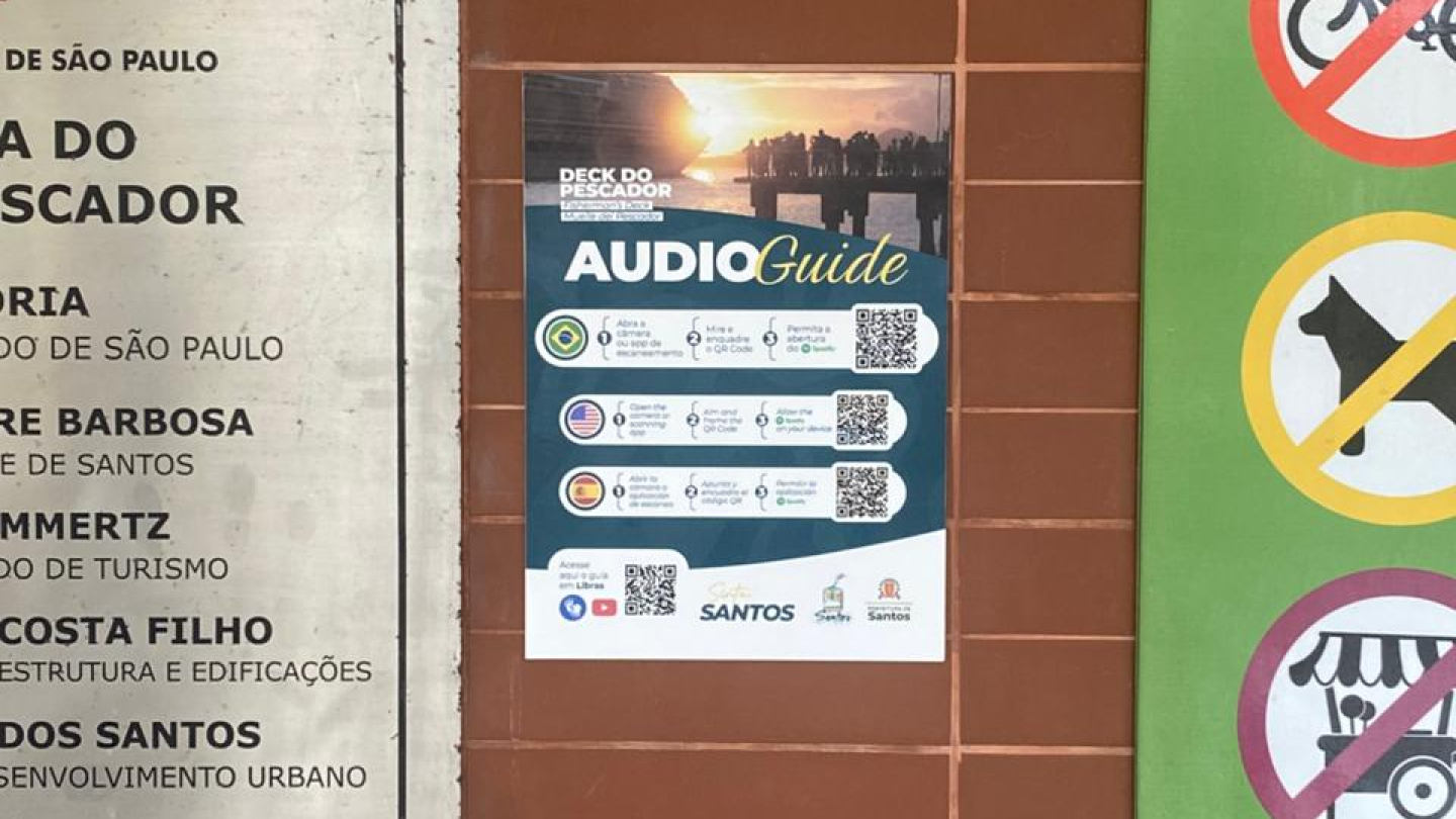 placa de audioguide