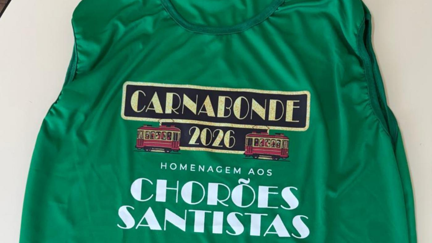 Camiseta verde do Carnabonde