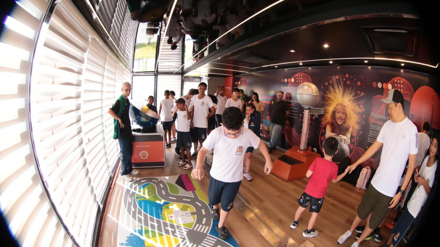 Interior do Museu Catavento