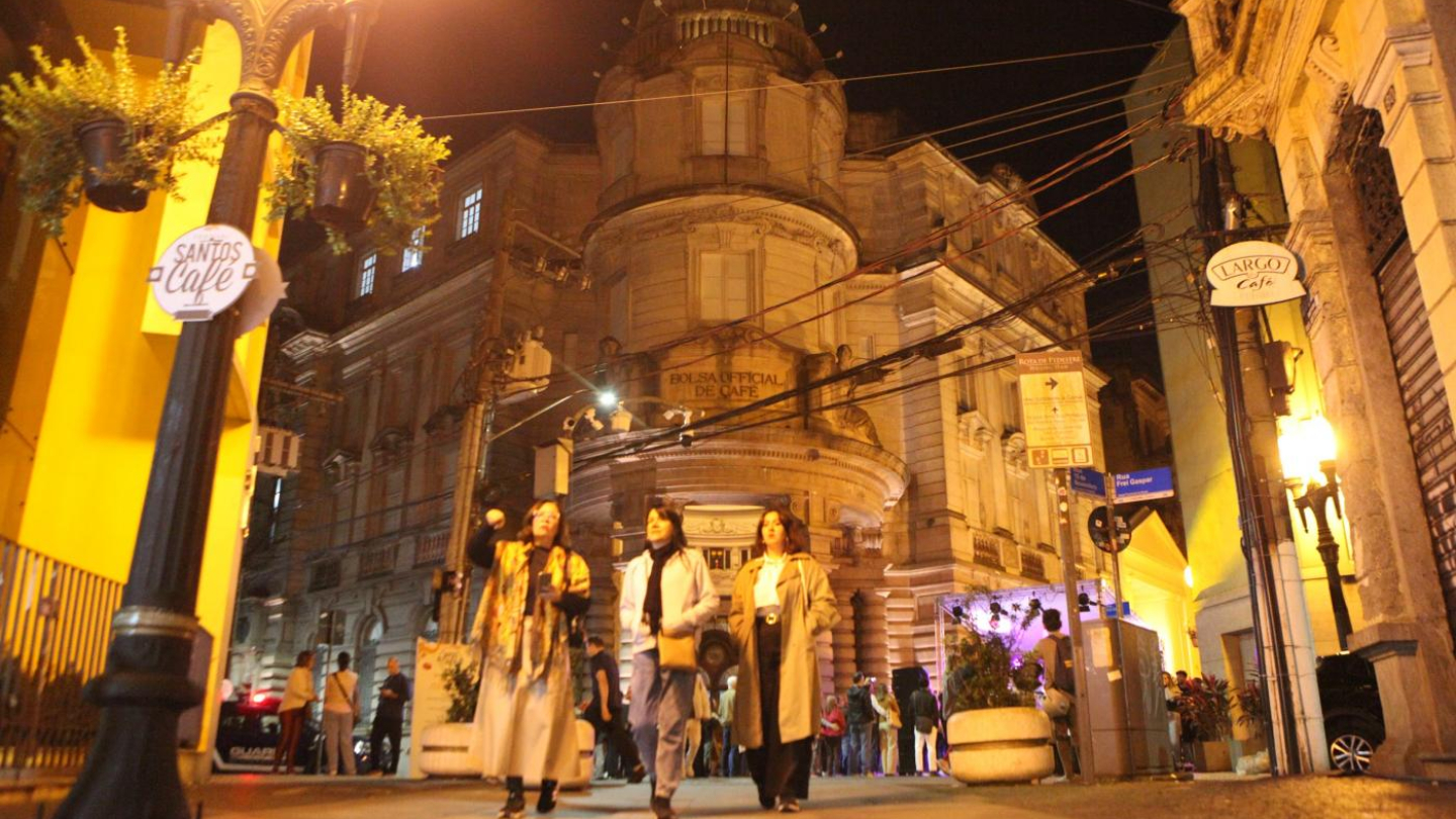 Abertura Festival Santos Café