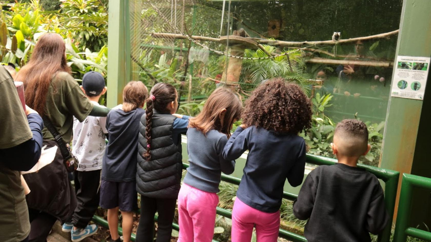 Curso de férias do orquidário