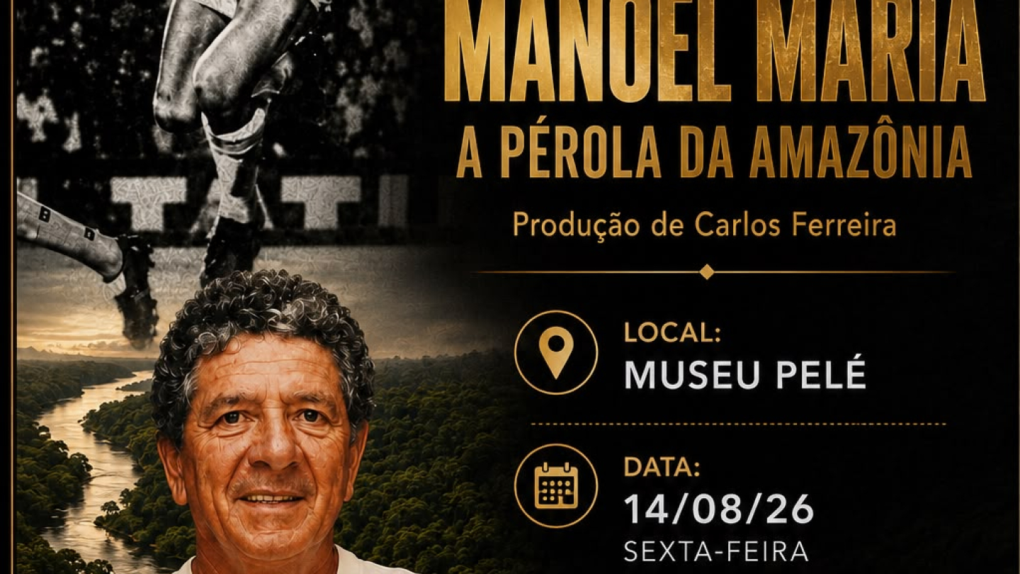 Documentário sobre Manoel Maria no Museu Pelé