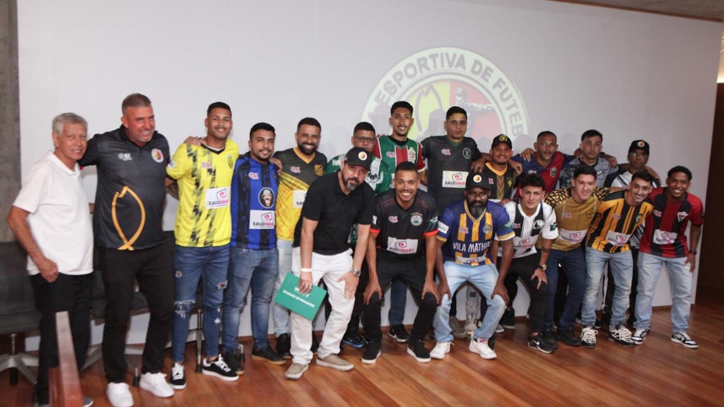 Evento esportivo no Museu Pelé