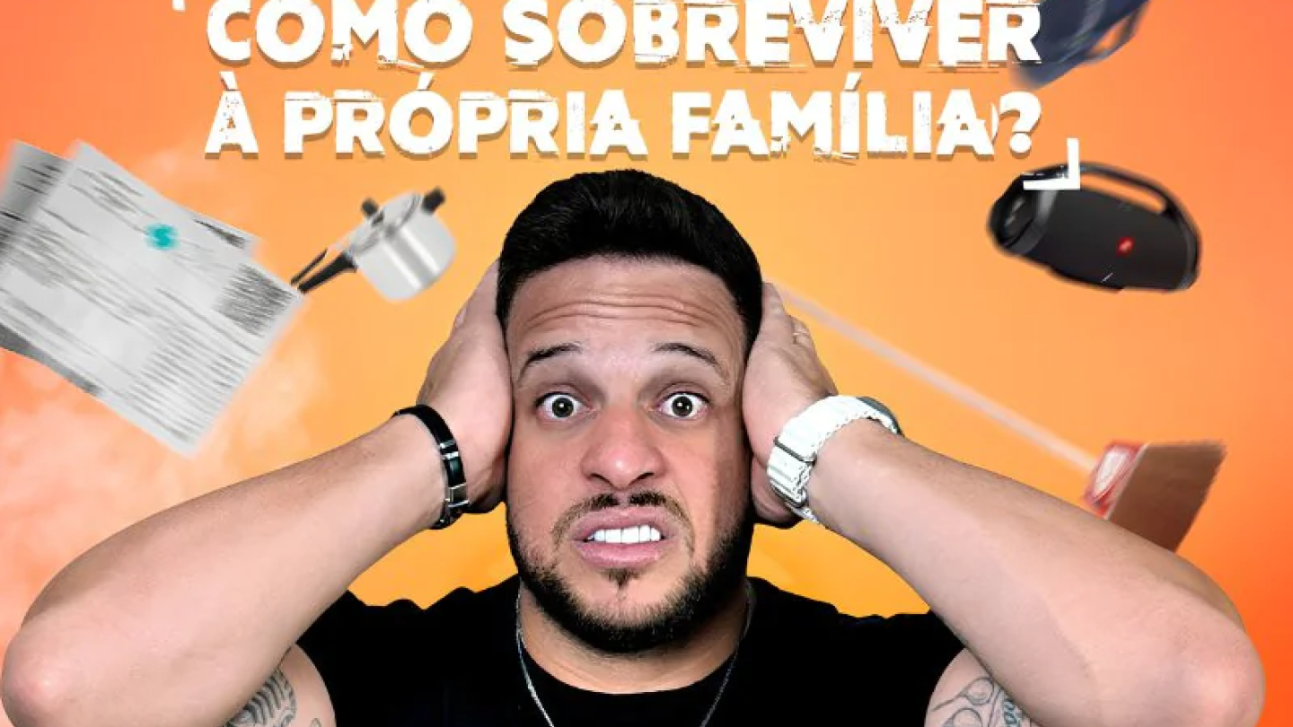 Flávio Andradde em Como sobreviver à própria família