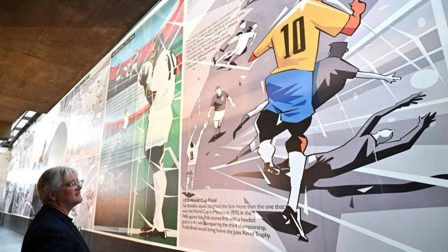 Visita no Museu Pelé