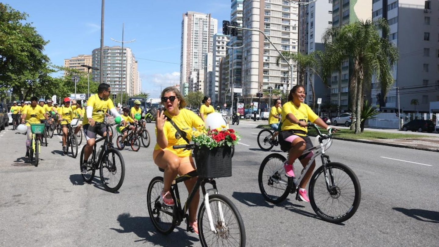 Passeio ciclístico Primavera Criativa